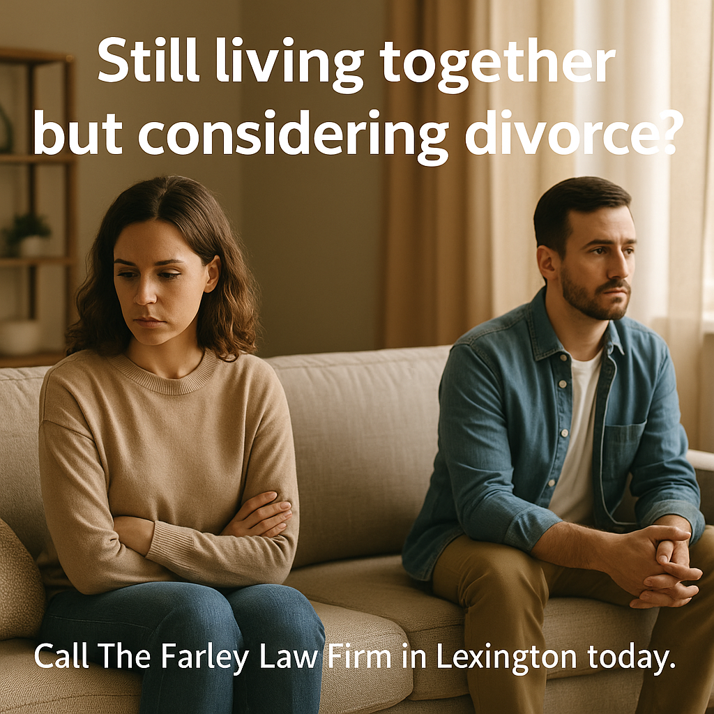 Many South Carolina couples live together during separation for financial or parenting reasons. Learn when the court will recognize separation and how Lexington couples can move forward.
